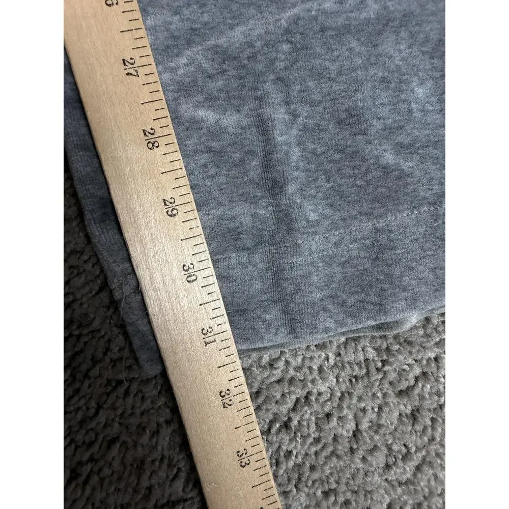 Nike Sweatpants Womens M Gray Fleece Drawstring Relaxed Fit Sherpa Lined Pants